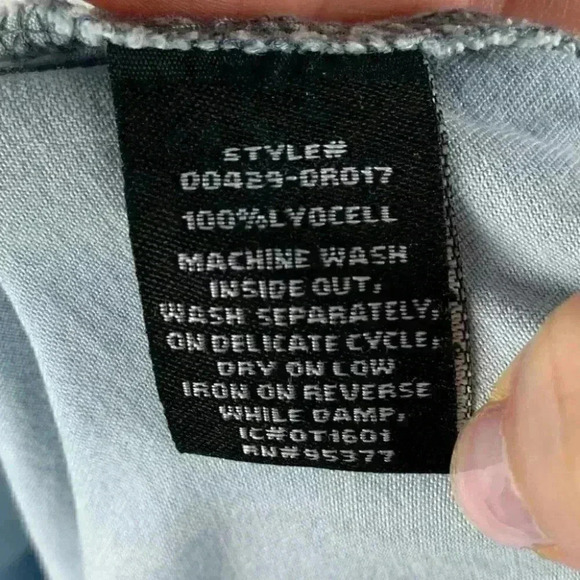 Sanctuary womens dress size XS chambray blue button down with pockets denim - Picture 8 of 10